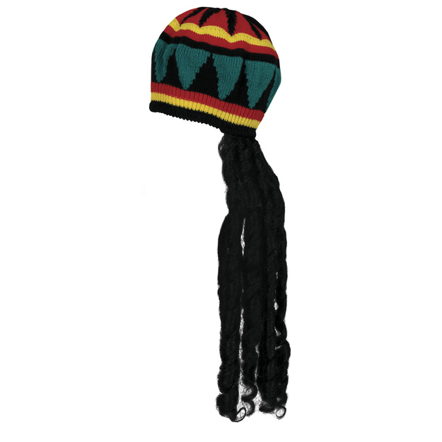 Rasta  kepurė su plaukais