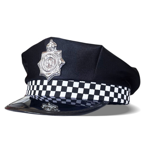 Pārvērtiet savu izskatu ar mūsu pieaugušo \'Policijas\' svētku cepuri!