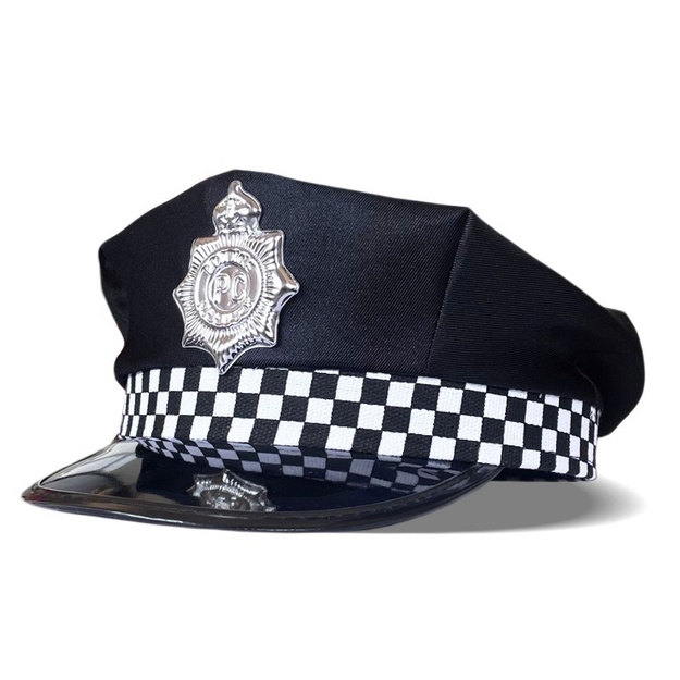 Pārvērtiet savu izskatu ar mūsu pieaugušo \'Policijas\' svētku cepuri!