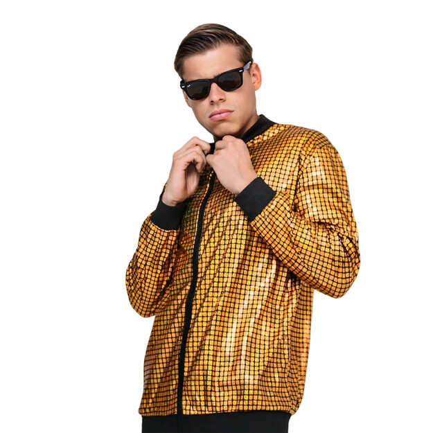 Disco stiliaus auksinė \