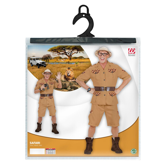 Safari kostiumas vyrams