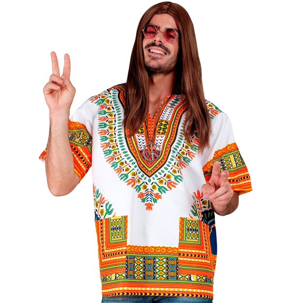 Dzīvotspējīgs Balts Dashiki Tērps Vīriešiem - Iemiesojiet Kultūru ar Stilu!