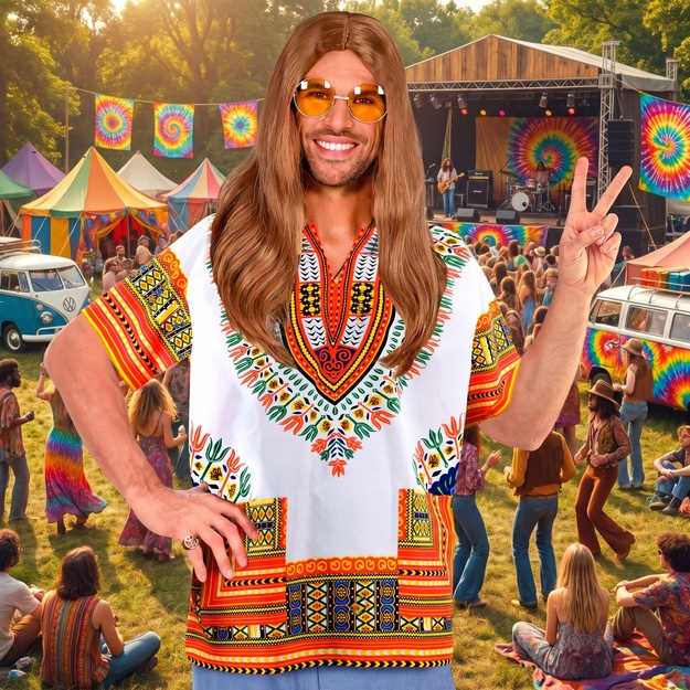 Dzīvotspējīgs Balts Dashiki Tērps Vīriešiem - Iemiesojiet Kultūru ar Stilu!