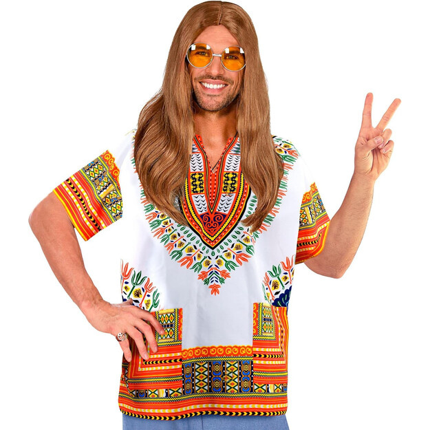 Dzīvotspējīgs Balts Dashiki Tērps Vīriešiem - Iemiesojiet Kultūru ar Stilu!
