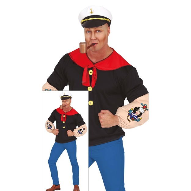 Raumeningo jūreivio kostiumas vyrams