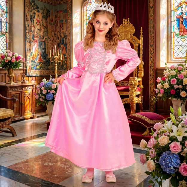 Burvīgas princeses kleitas mazām meitenēm