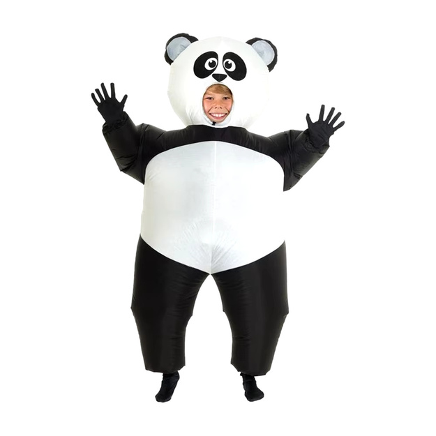 Pūstošais pandu tērps bērniem