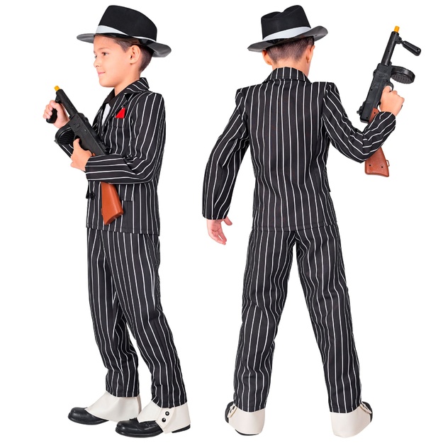 Gangsterio kostiumas vaikams