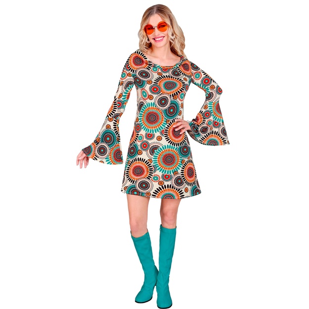 Groovy 60\'s Hippi Kleita sievietēm: Iemīli retro vibrācijas!