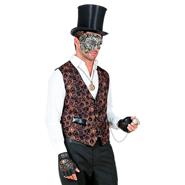Steampunk liemenė vyrams