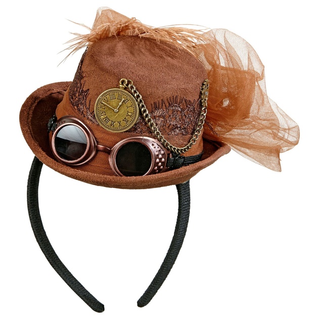 Steampunk matu lente \"Mini cepure\"