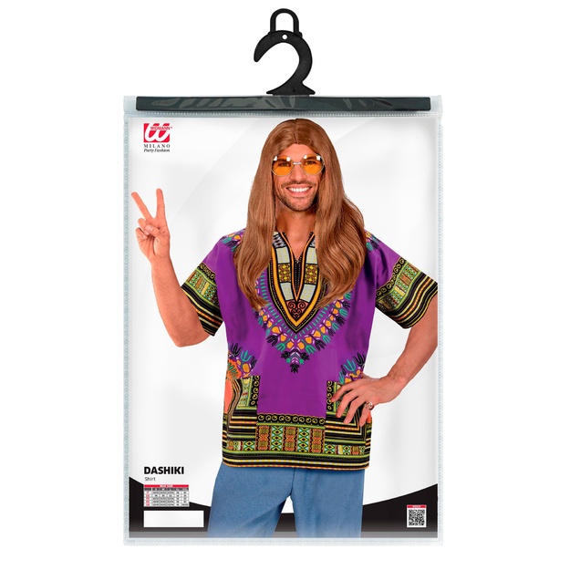 Dzīvotspējīgs violeta Dashiki tērps vīriešiem - Izcelies ar stilu!